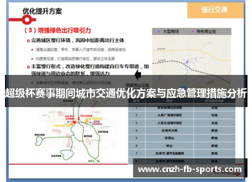 超级杯赛事期间城市交通优化方案与应急管理措施分析